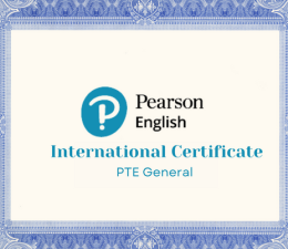 International Certificate (PTE)